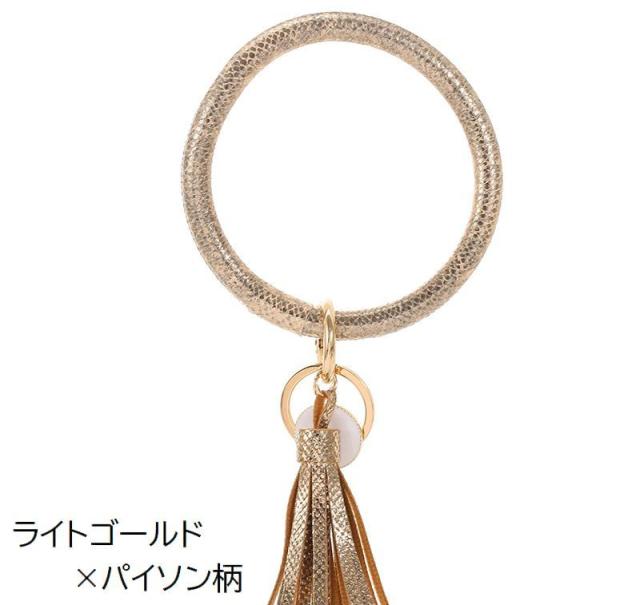 キーホルダー キーリング バッグチャーム ブレスレット タッセル