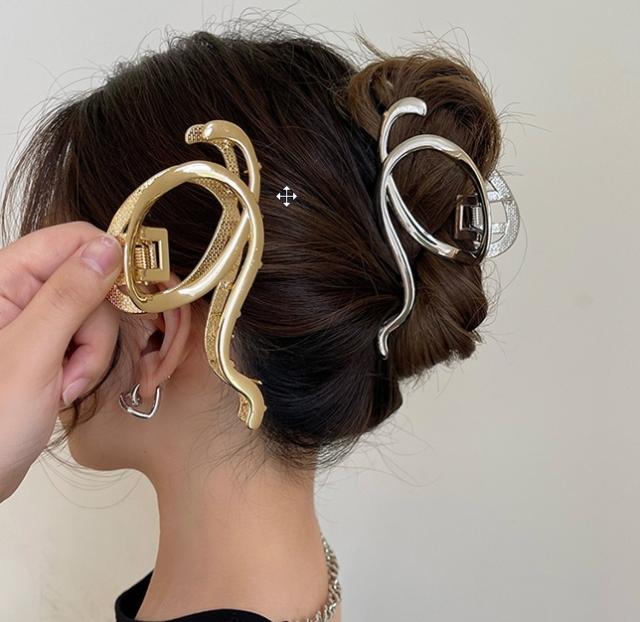 ヘアクリップ バンスクリップ ヘアアクセサリー レディース 女性 髪飾り 髪留め まとめ髪 ヘアアレンジ クロス ラウンド シン バレッタ・ヘアクリップ