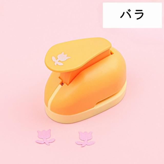 クラフトパンチ 穴あけパンチ 型抜き 中 文具 文房具 ハート 蝶々 お花