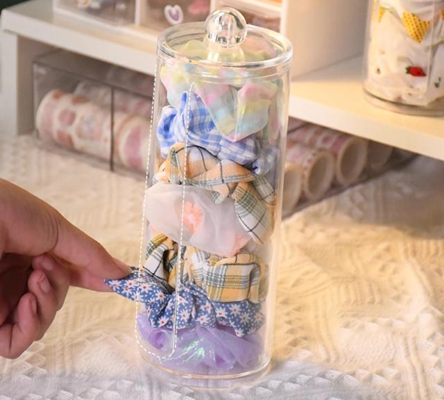 シュシュ収納ケース 単品 1個 ヘアアクセサリー収納 シュシュホルダー