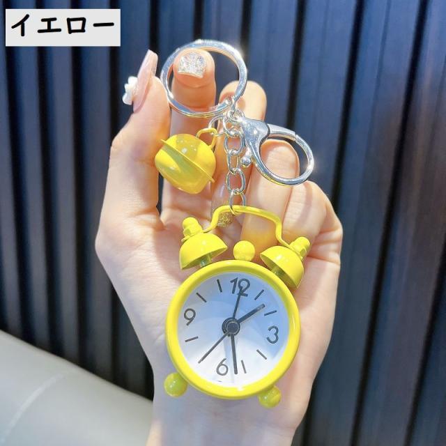 キキララ　ミニ時計　ストラップ　ウォッチ　キーホルダー　vinitix　目覚まし ミニ時計キーホルダー ミニウォッチキーホルダー ナスカン 目覚まし