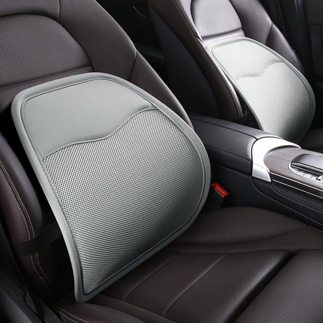 車用背もたれクッション シートクッション アーチ型 カーブ メッシュ