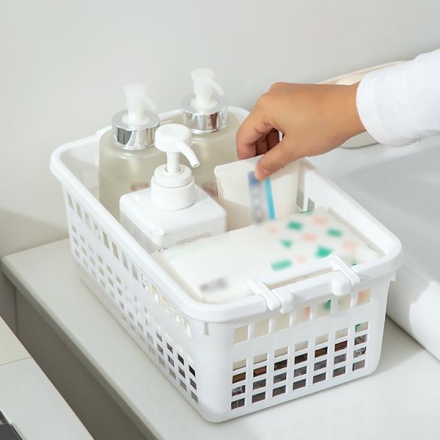 収納バスケット 同色2個セット 小物収納かご 収納ボックス