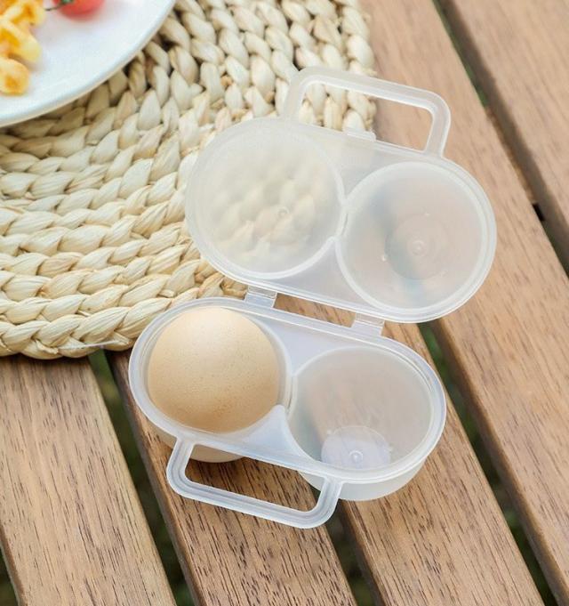 卵ケース 卵保存容器 2個収納 エッグホルダー 卵容器 たまごケース
