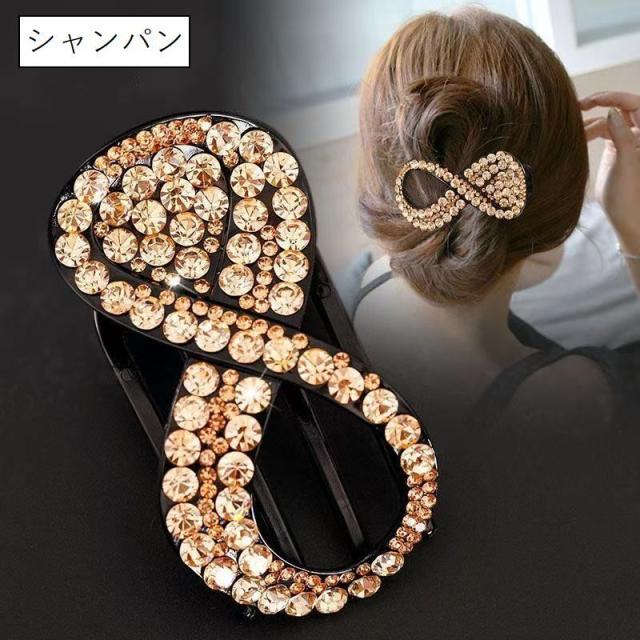 ヘアクリップ サイドバンスクリップ レディース ヘアアクセサリー