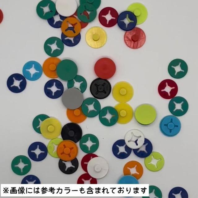 ゼッケン留め 12個入り ビブクリップ ゼッケンボタン レースナンバー 