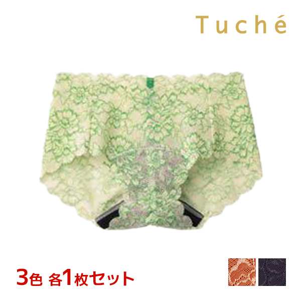 3色1枚ずつ 送料無料3枚セット Tuche トゥシェ cherish moon 吸水型