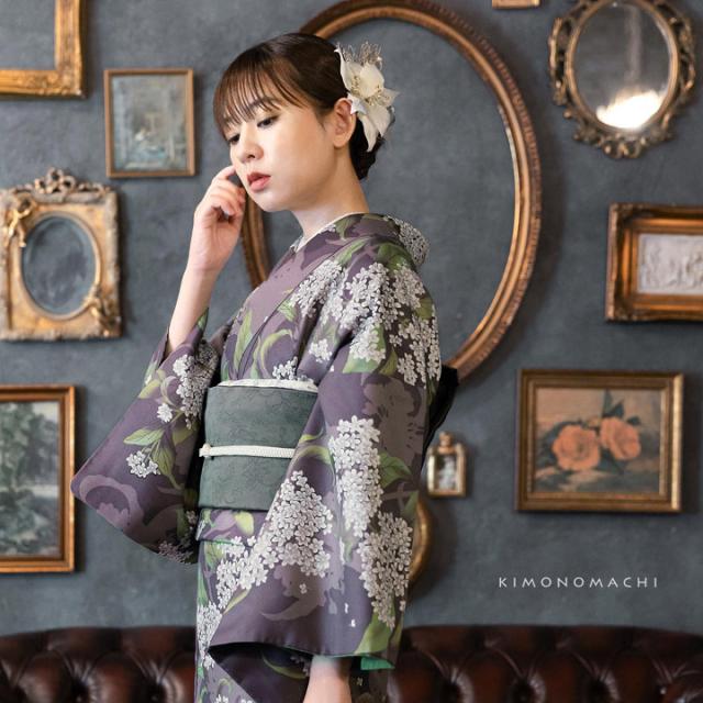 2025-2026年新作】洗える着物 セット「袷着物＋京袋帯＋帯揚げ＋帯締め