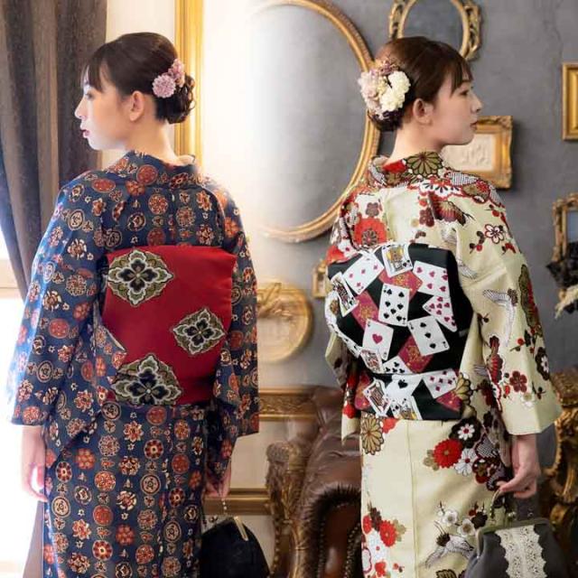 カラスの柄　京袋帯　小原古邨 烏 カラスの柄 京袋帯 小原古邨 烏 - メルカリ