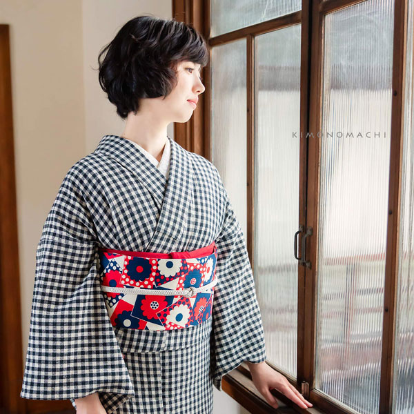 平和屋着物□本場大島紬 7マルキ 花菱文 正絹 逸品 AAAX5767cs