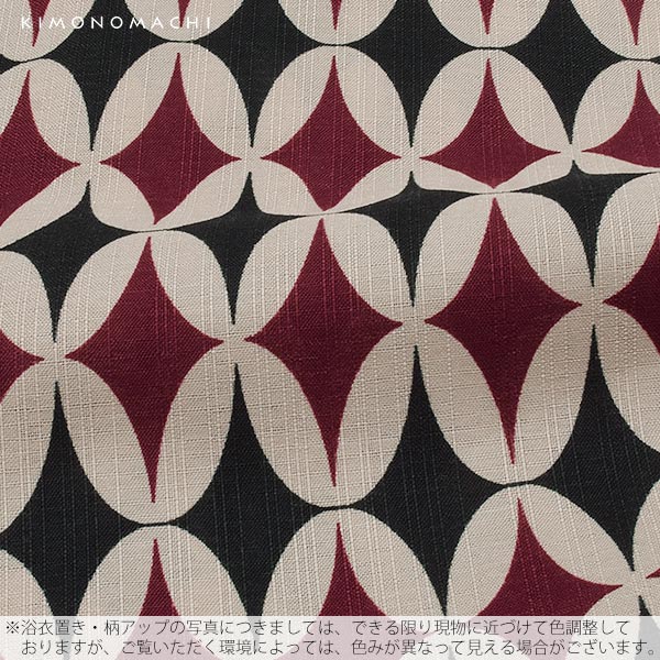 浴衣 メンズ 男性 夏着物 ポリエステル 「ダイヤ七宝 赤」 サイズ M/L/LL(2L) 男浴衣単品 ポリエステル浴衣 【雑誌　TVfan の特集で　なにわ男子の大西流星さまにご着用いただきました】男性用浴衣単品 紳士浴衣 ゆかた 【メール便不可】ss2506men10 浴衣 メンズ 男性 夏着物 ポリエステル 「ダイヤ七宝 赤」 サイズ M/L