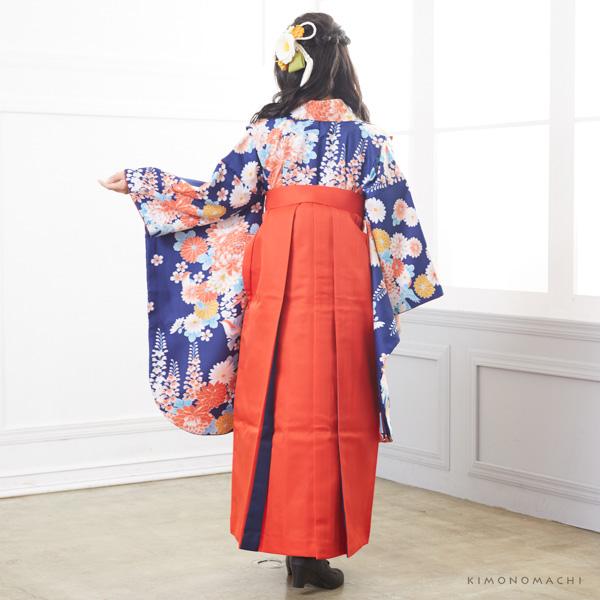 成人式 髪飾り つまみ細工、お花 髪飾り2点セット「白色 お花とつまみのお花、組紐飾り」 卒業式の袴に フラワーコーム No.52415 白＜H＞ss2512wkk10_5