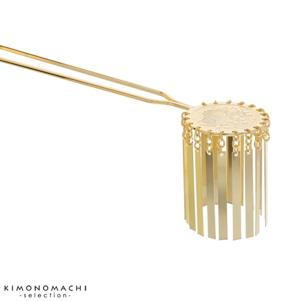 成人式 髪飾り ビラカン かんざし「ゴールド 桐」髪飾り 日本髪 ビラビラかんざしss2212wkk10ss2406wkk10の通販は 5,412円