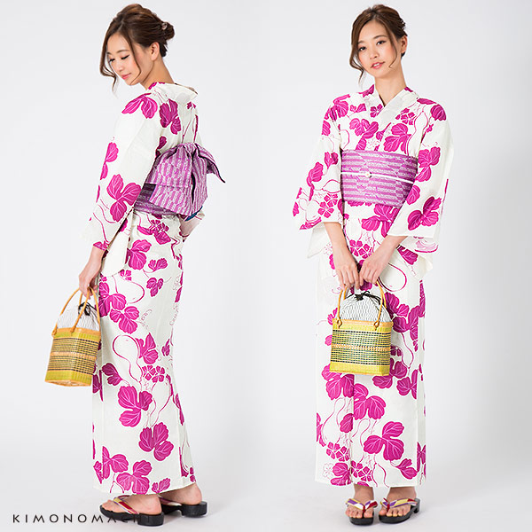 KIMONOMACHI 浴衣セット「ラズベリーレッド 瓢箪」S,F（フリー） 女性浴衣セットss2512ykl20 KIMONOMACHI 浴衣セット「ラズベリーレッド 瓢箪」S,F（フリー） 女性