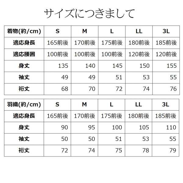 洗える着物 メンズ 袷着物 2点セット「エンジ/ブルー/ネイビー