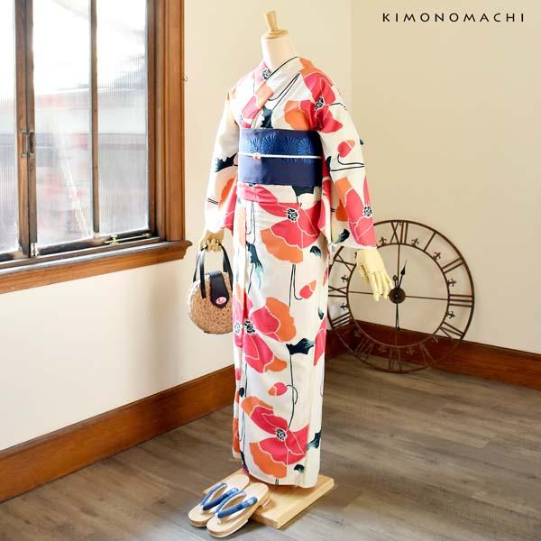 京都きもの町 オリジナル 浴衣 レディース ポリエステル浴衣 女性浴衣