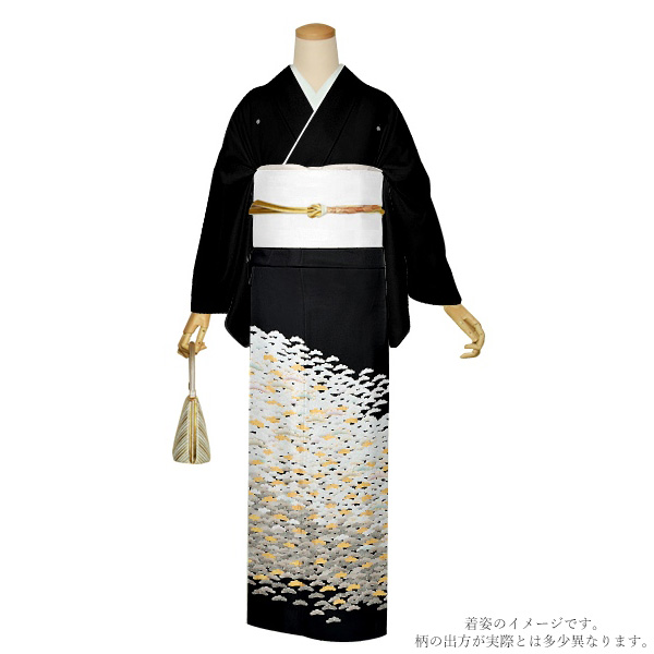 黒留袖 お仕立て上がり 単品 松 紋入れ代込み 正絹着物 第一礼装 正絹 留袖 結婚式 袷 プレタ 仕立てあがり お仕立て上がり黒留袖単品 の通販はau Pay マーケット 京都きもの町