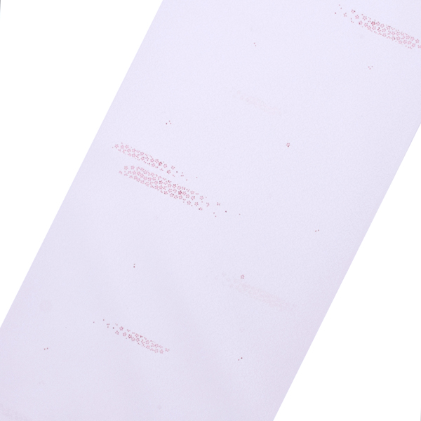 東レシルック 反物 「藤色 花霞」ポリエステル 日本製 未仕立て 小紋