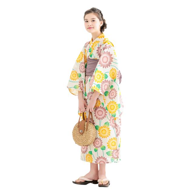 子供 浴衣 女の子 セパレート 女の子 子供浴衣セット（サン