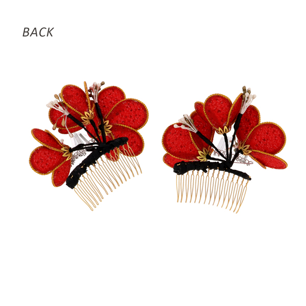 【Prices down3】【訳アリ】【アウトレット品】コーム 髪飾り 「レトロかんざし2個入り」ヘアアクセサリー 大人用・子供用 レディース 着物 和装 振袖 ドレス 七五三 女の子 ワンポイント 髪飾り単品【メール便不可】ss2509wkk15_3