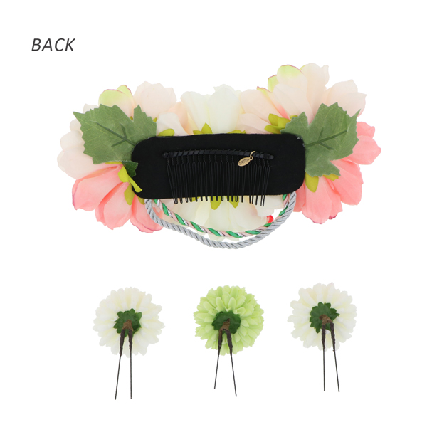 Prices down3】【訳アリ】【アウトレット品】コーム 髪飾り 「お花の