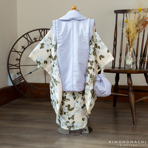 七五三 着物 3歳 女の子 753 着物 3歳 ブランド被布セット 「komachi