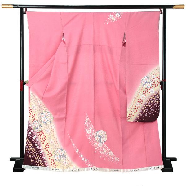 【新古品】お仕立て上がり 振袖単品 「桃花色 桜」 振り袖 着物 レディース 成人式 結婚式 結納 パーティー 晴れ着 【メール便不可】の通販は 39,540円