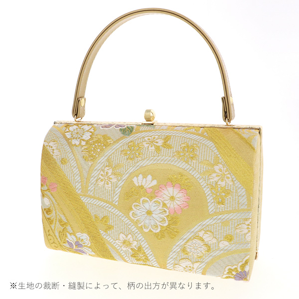 礼装 草履 バッグ セット レディース 礼装用草履バッグセット 「白×ゴールド 鏡裏」 Lサイズ 礼装草履バッグ 礼装バッグ 礼装草履 【メール便不可】_1