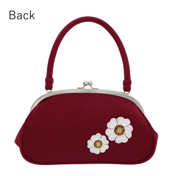 振袖 バッグ 成人式 レディース 振袖用バッグ 「菊刺繍 ワインレッド」 振袖バッグ 刺繍バッグ 【メール便不可】ss2512zbg10_1