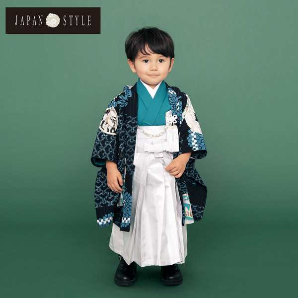 七五三 着物 男の子 3歳 ブランド 羽織袴セット JAPAN STYLE ジャパン