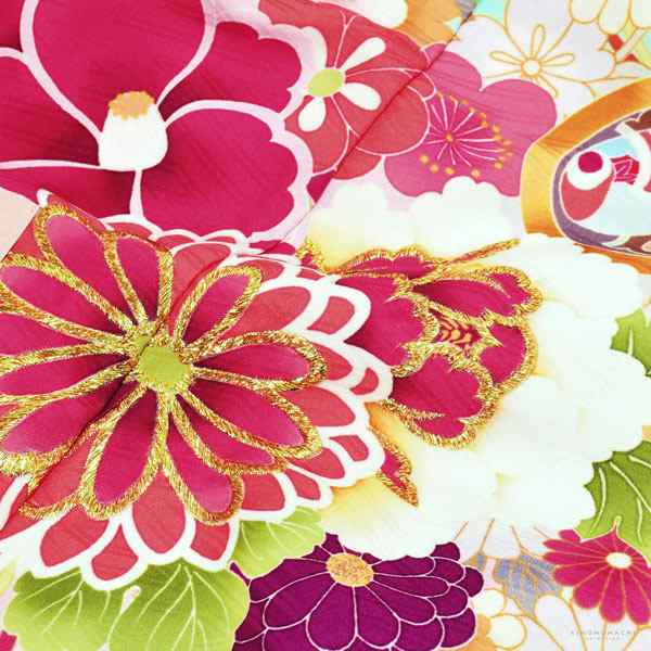 七五三 着物 7歳 ブランド 四つ身着物 単品 Shikibu Roman 式部