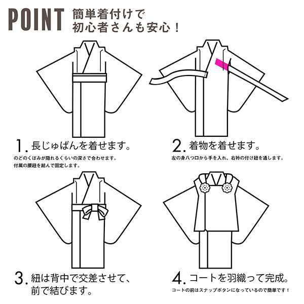 七五三最大12000円OFF◇11/23迄)七五三 着物 3歳 男の子 753 着物 3歳