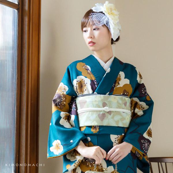 京袋帯 単品 数量限定 KIMONOMACHI オリジナル 「蔓いちご」 ポリエステル 名古屋帯 普段着着物用 京都きもの町オリジナル 日本製 【メール便不可】_5