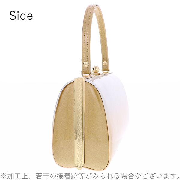 礼装 草履 バッグ セット レディース 礼装用草履バッグセット「シルバー×ゴールド 色紙に桜」Fサイズ(M〜Lサイズ相当) 礼装草履バッグ 礼装バッグ 礼装草履＜T＞【メール便不可】_2