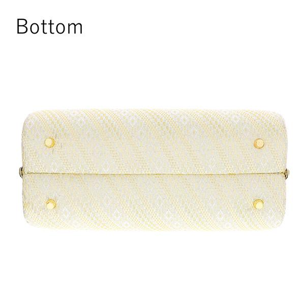 礼装 草履 バッグ セット レディース 礼装用草履バッグセット「ゴールド×グレー 菱」Fサイズ(M〜Lサイズ相当) 日本製 礼装草履バッグ 礼装バッグ 礼装草履＜T＞【メール便不可】_4