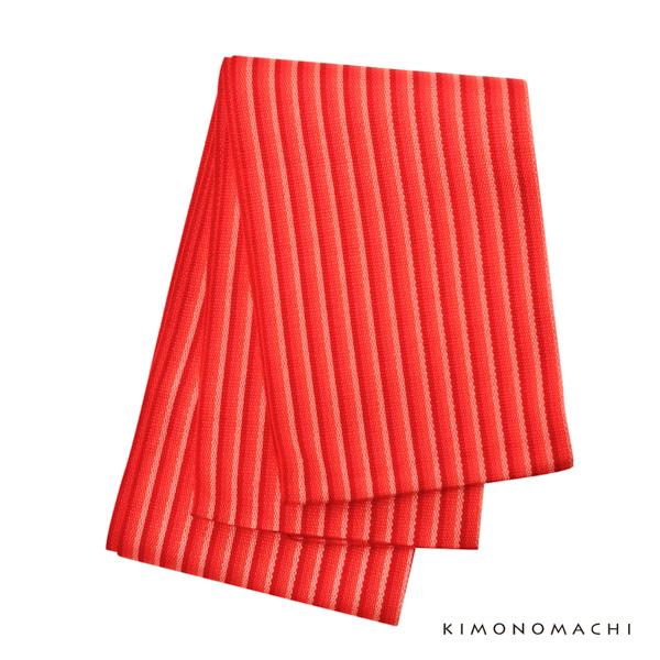 こども 木綿着物とポリエステル単帯の子ども用着物セット「緑色チェック+赤ピンク縞」120cm/130cm/140cm 女の子着物 ジュニア着物 キッズ着物 普段着物 子供 女児【メール便不可】_6