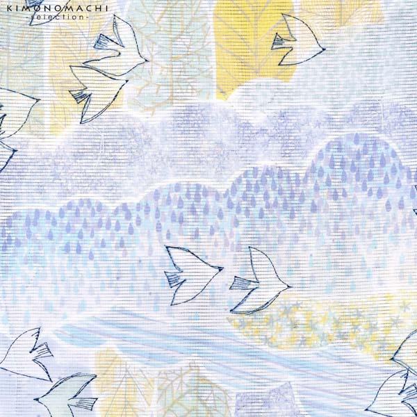 浴衣 レディース ブランド浴衣 単品「みすゞうた 空のあちら うすぐんじょう M2315」Fサイズ 大人 綿絽浴衣 女性浴衣単品 レディース浴衣単品 個性的 花火大会 夏祭り 女性浴衣 女性ゆかた 夏着物＜H＞【メール便不可】ss2512ykl10