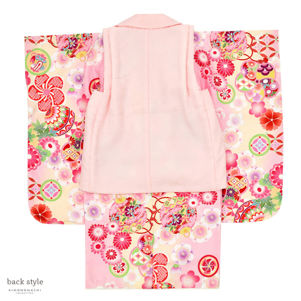 七五三 着物 3歳 女の子 ブランド被布セット Shikibu Roman 式部