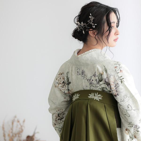 袴 単品「オリーブ 南天」卒業式 袴 レディース 行燈袴 S・M・L・LL/2L・3Lサイズ 刺繍入り 女性用袴単品【メール便不可】 袴 単品「オリーブ 南天」卒業式 袴 レディース 行燈袴 S・M・L・LL/2L・