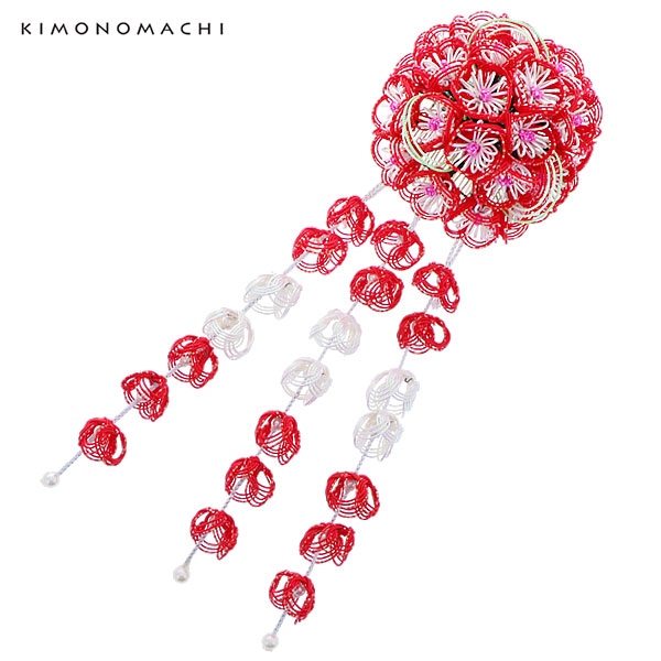 【Prices down2】成人式 髪飾り 振袖 髪飾り「赤色×ゴールド、オーロララメ 水引きのお花飾り」 水引き髪飾り お花髪飾り 成人式の振袖、卒業式の袴にもss2512wkk45 Prices down2】成人式 髪飾り 振袖 髪飾り「赤色×オーロララメ 水引きの