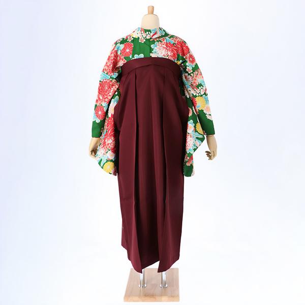 【中古品】二尺袖 単品「ワイドサイズ 緑 菊と藤の花」貸衣装処分 レンタル処分品 卒業式 【メール便不可】ss2512kck10 中古品】二尺袖 単品「ワイドサイズ 緑 菊と藤の花」貸衣装処分