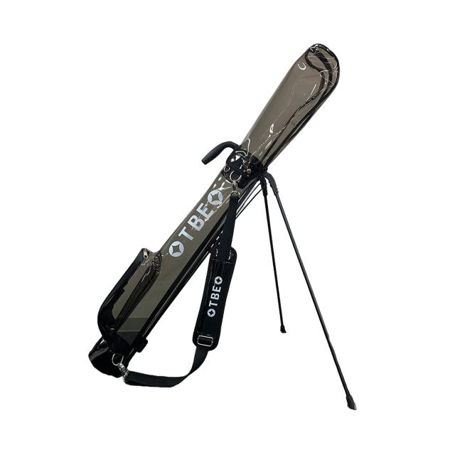 飛衛門 フード付スタンドクラブケース 透明黒 T-SB-BK 【IR】