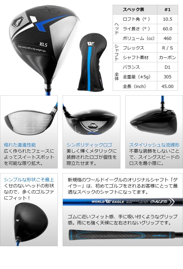 ゴルフ メンズ X-03 クラブセット 15点セット バッグなし クラブ 10本_5