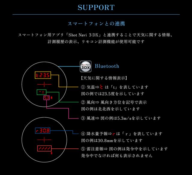 Shot Navi ショットナビ レーザー距離計測機 GR Leo PRO 【IR】