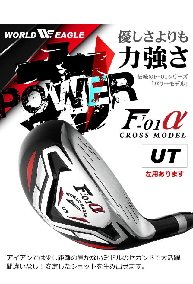 ワールドイーグル ゴルフ メンズ F-01 クロス 14点 クラブセット 右用 左用 フレックスR S スタンドバッグ付き_8