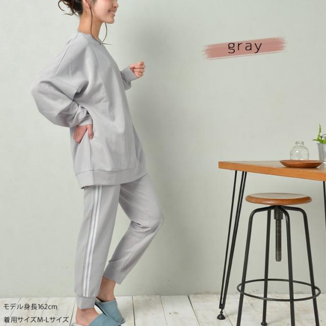 ルームウェア レディース 長袖 可愛い スウェット 上下 レディース おしゃれ 部屋着 セット パジャマ セットアップ トレーナー パンツ ナの通販はau Pay マーケット Dress K O ドレスケーオー