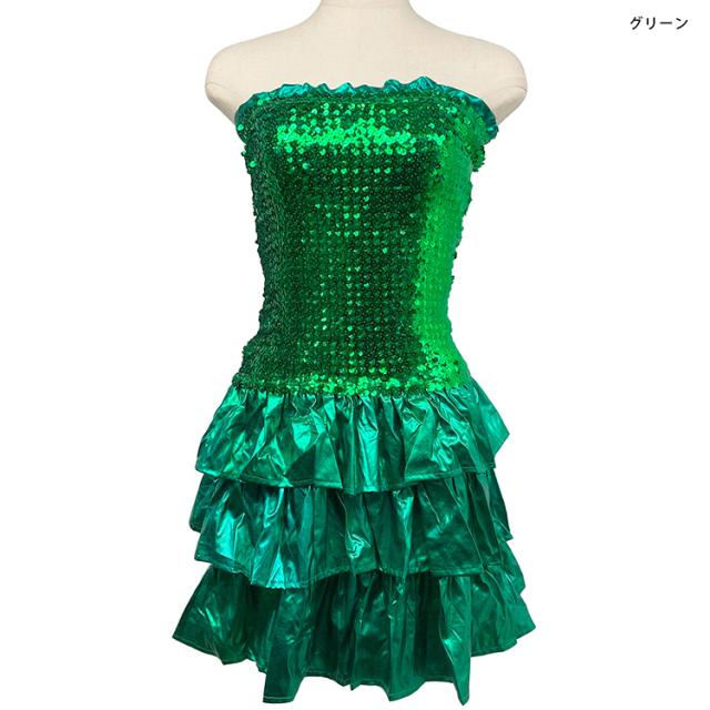 社交ダンスドレス オレンジ黒 裾ファー付き 2025年最新】社交ダンス