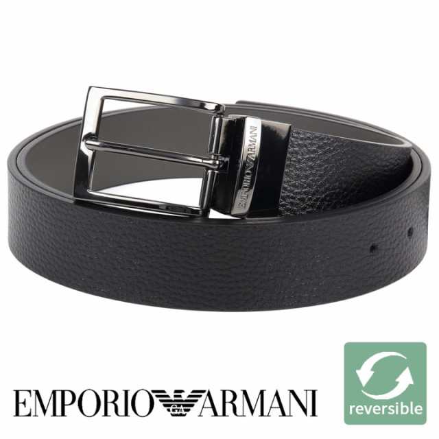 エンポリオアルマーニ メンズベルト リバーシブル EMPORIO ARMANI