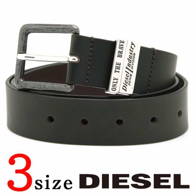 ディーゼル メンズベルト DIESEL ベルト メンズ B-GUARANTEE-A ダーク