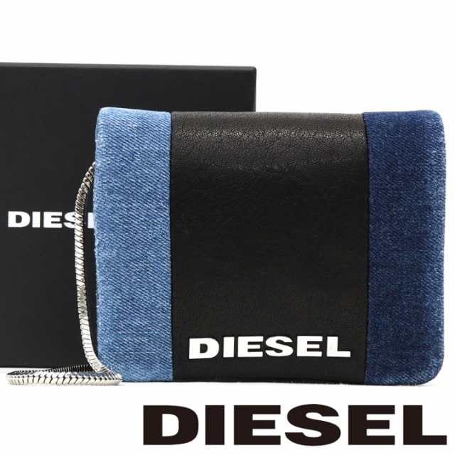 オプティミスティック diesel 折り財布 デニム - 財布